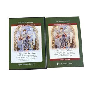 Great Courses The Great Debate Advocates Opponents of American Constitution CDs